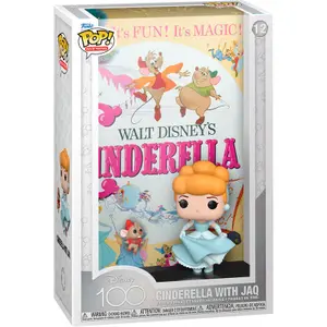 Figurine Funko POP Movie Poster Disney 100th Anniversary Cinderella image-1
