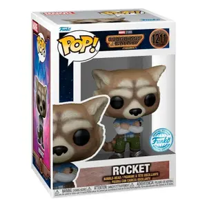 Samlarfigurin Funko POP Marvel Guardians Of The Galaxy Rocket image-1
