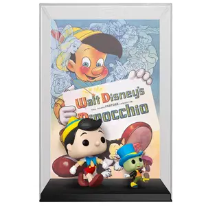 Figurine Funko POP Movie Poster Disney 100th Pinocchio & Jiminy Cricket