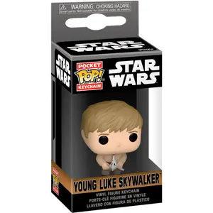 Porte-clé Funko Pocket Pop Star Wars Obi-Wan Kenobi 2 Young Luke Skywalker image-1