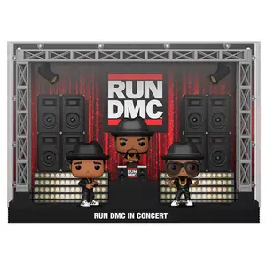 Figurka Funko POP Moments Deluxe Run DMC in Concert Exclusive image-0