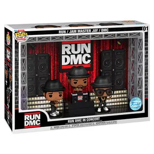 Figurka Funko POP Moments Deluxe Run DMC in Concert Exclusive image-1