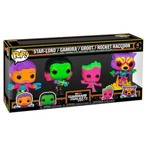 Figurinha de coleção infantil Funko POP Marvel Guardians of the Galaxy 2 Exclusive (x4) image-1