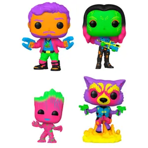 Figurinha de coleção infantil Funko POP Marvel Guardians of the Galaxy 2 Exclusive (x4) image-0