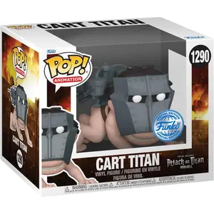 Figurine Funko Pop Super Attack On Titan Cart Titan Exclusive image-1