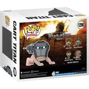 Figurine Funko Pop Super Attack On Titan Cart Titan Exclusive image-2