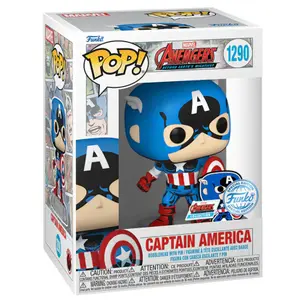 Φιγούρα Funko POP Marvel Los Vengadores Avengers Captain America Exclusive image-1