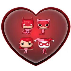 Figurine Funko POP DC Comics Valentines (x4) image-1