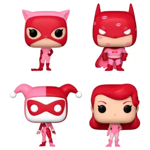 Figurine Funko POP DC Comics Valentines (x4) image-2