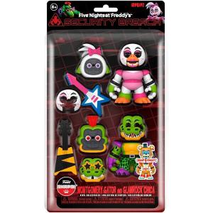 Figurine Funko Five Nights at Freddys-Montgomery Gator and Glamrock Chica (x2) image-1