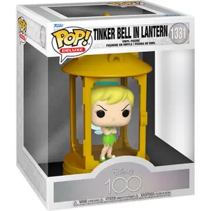 Figurine Funko Pop Deluxe Disney 100th Anniversary Peter Tinker Bell in Lantern image-1