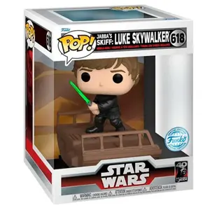 Figurine Funko Pop Deluxe Star Wars Luke Skywalker Exclusive image-1