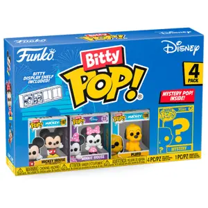 Figurita bitty pop disney mickey Funko Blister 4 (x4) image-1