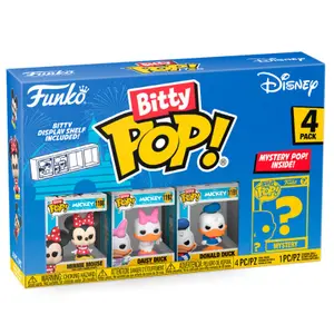 Figurine Bitty Pop Disney Minnie Funko Blister 4 (x4) image-1