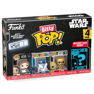 Figurine bitty pop star wars leia Funko Blister 4 (x4) image-1
