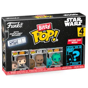 Figurita Bitty Pop Star Wars Han Solo Funko Blister 4 (x4) image-1