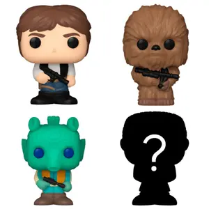 Figurita Bitty Pop Star Wars Han Solo Funko Blister 4 (x4) image-0