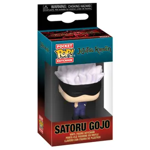 Keychain Funko Pop ! Jujutsu Kaisen Satoru gojo image-0