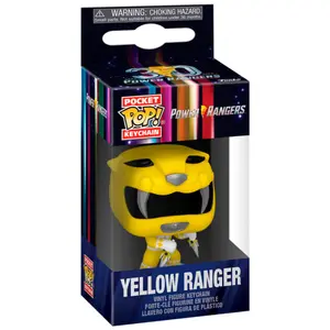 Sleutelhanger Funko Pocket Pop Power Rangers 30Th Anniversary Yellow Ranger image-1