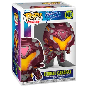 Figurine Funko Pop DC Comics Blue Beetle Conrad Carapax image-1