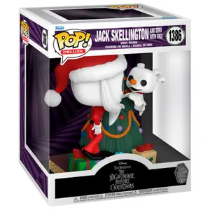 Figurina Funko Pop Deluxe Disney Nightmare Before Christmas 30th Anniversary Jack Skellington and Zero image-1