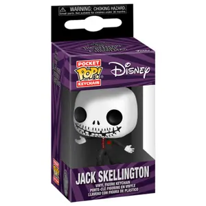 Keychain Funko Pocket Pop Nightmare Before Christmas 30Th Anniversary Jack Skellington image-1