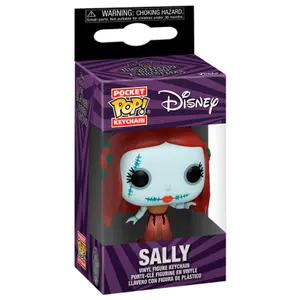 Keychain Funko Pocket Pop Nightmare Before Christmas 30Th Anniversary Sally image-1