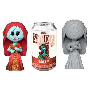 Figurine Funko Vinyl Soda Disney Nightmare Before Christmas Sally + Chase image-1