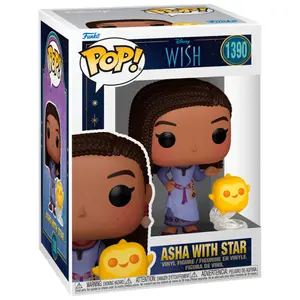 Figurine Funko Pop Disney Wish Asha with Star image-1
