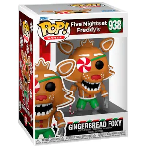 Figurine Funko Pop Five Nights at Freddys Holiday Gingerbread Foxy image-1