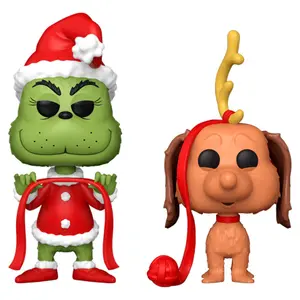 Φιγούρα Funko POP The Grinch & Max (x2) image-0