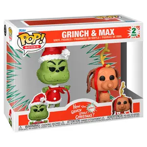 Φιγούρα Funko POP The Grinch & Max (x2) image-1