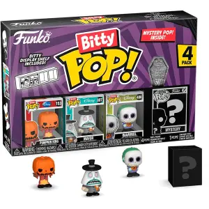 Φιγούρα Bitty Pop Disney Νύχτα πριν από τα Χριστούγεννα Βασιλιάς Κολοκύθας Funko Blister 4 (x4) image-0