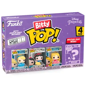 Φιγούρα Bitty Pop Disney Princess Σταχτοπούτα Funko Blister 4 (x4) image-1