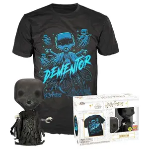 Figurine Funko POP & T-shirt Harry Potter Dementor image-0