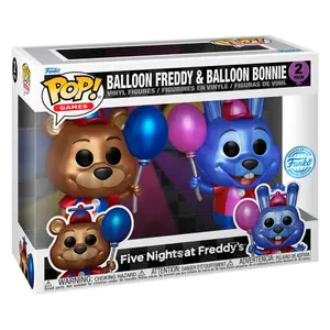 Sammlerfigur Funko POP Five Nights At Freddys Ballon Freddy & Balloon Bonnie (x2) image-1