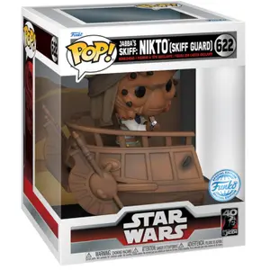 Figurine Funko Pop Deluxe Star Wars Nikto Skiff Guard Exclusive image-1