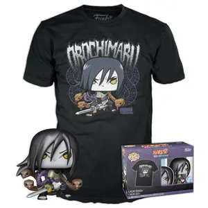 Figurinha e t-shirt Funko Pop Naruto Shippuden Orochimaru image-0
