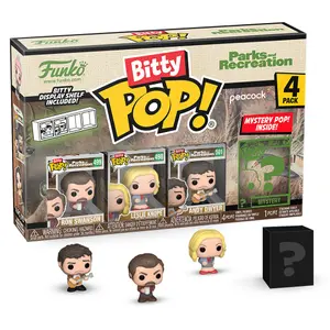 Bitty POP Figure Blister Park and Recreation Ron Funko (x4) image-0