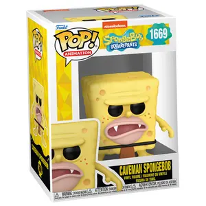 Figurka Funko POP Sponge Bob Caveman Spongebob image-1