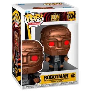 Figurine Funko Pop DC Comics Doom Patrol Robotman image-1
