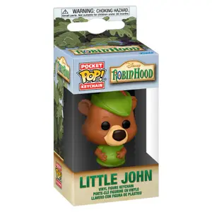 Keychain Funko Pocket Pop Disney Robin Hood Little John image-1