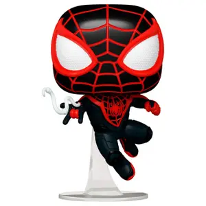 Φιγούρα Funko POP Marvel Spiderman 2 Miles Morales Upgraded Suit image-0