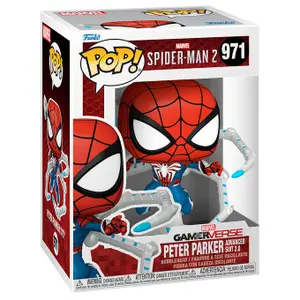 Figurine Funko POP Marvel Spiderman 2 Peter Parker Advanced Suit 2.0 image-1