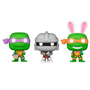 Figurka Funko Carrot Pocket POP blister Ninja Turtles Donatello Shredder Michelangelo (x3) image-0