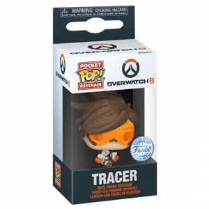 Keychain Funko Pocket Pop Overwatch 2 Tracer image-1