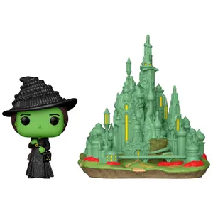 Decorative figurine Funko Pop Town Wicked Elphaba With The Emerald City image-0