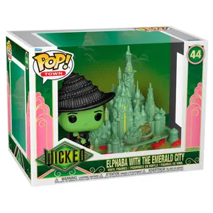 Decorative figurine Funko Pop Town Wicked Elphaba With The Emerald City image-1