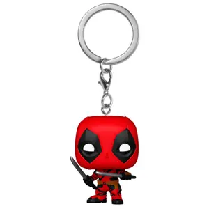 Keychain Funko Pocket POP Marvel Deadpool & Wolverine Deadpool image-0