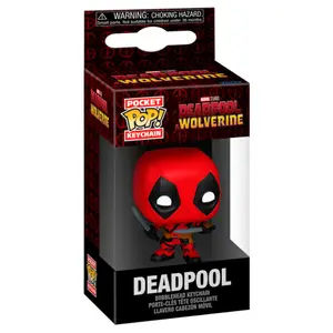 Keychain Funko Pocket POP Marvel Deadpool & Wolverine Deadpool image-1
